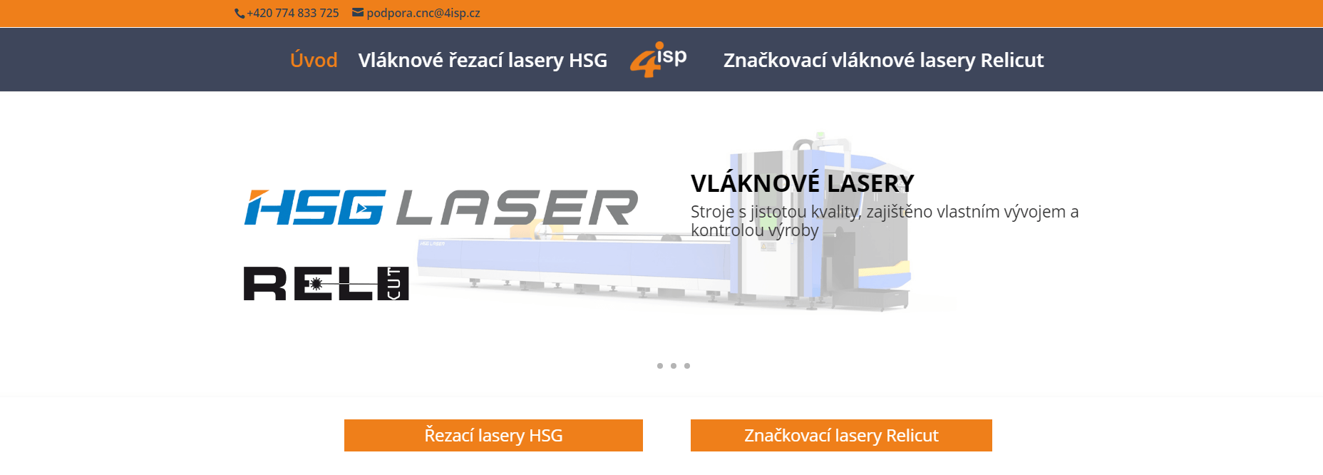 4ISP – vláknové lasery